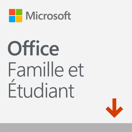 Microsoft Pack Office Famille et Étudiant 2019 Microsoft Pack Office Famille et Étudiant 2019