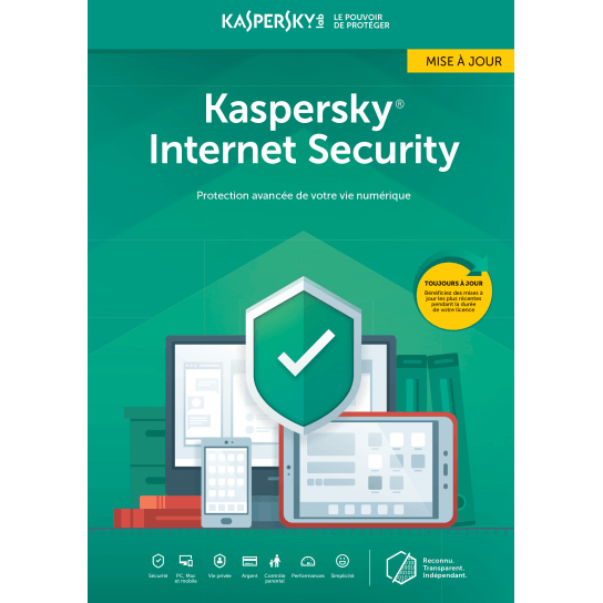 Kaspersky Internet Security Mise à jour de 1 à 10 Périphériques