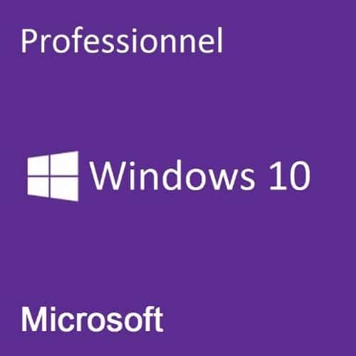 Windows 10 Professionnel - (32/64 Bits)