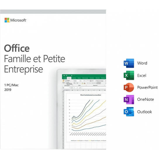 Microsoft Pack Office Famille et Petite Entreprise 2019