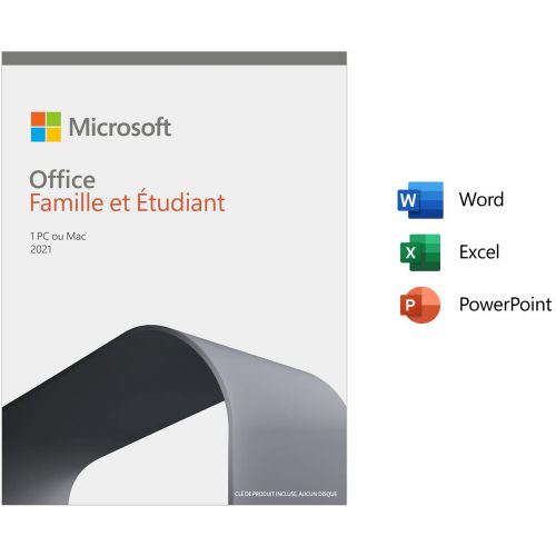 Microsoft Office Famille et Étudiant 2021