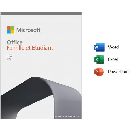 Microsoft Office 2021 Famille et Étudiant - PC/Windows 11/10