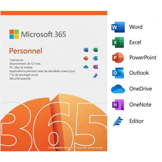 Microsoft 365 Personnel - Appareils illimités (nouvelle version)