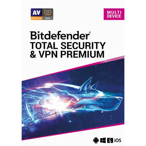 Bitdefender Total Security & VPN Premium 2022