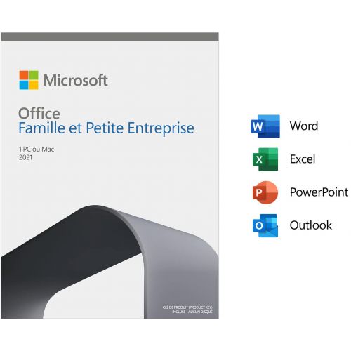 Microsoft Pack Office Famille et Petite Entreprise 2021
