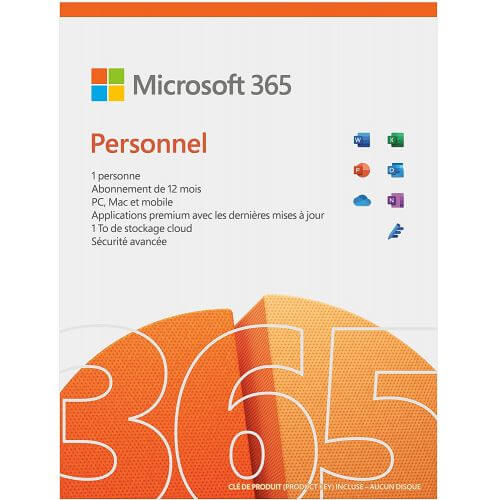 Microsoft Pack Office 365 Personnel