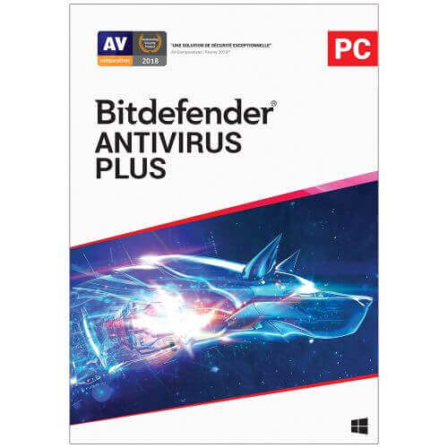 Bitdefender Antivirus Plus 2022 - 1 PC OEM - Descriptif marketing