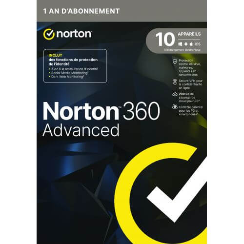 Norton 360 Advanced 2024 - CoffeeSoft.fr