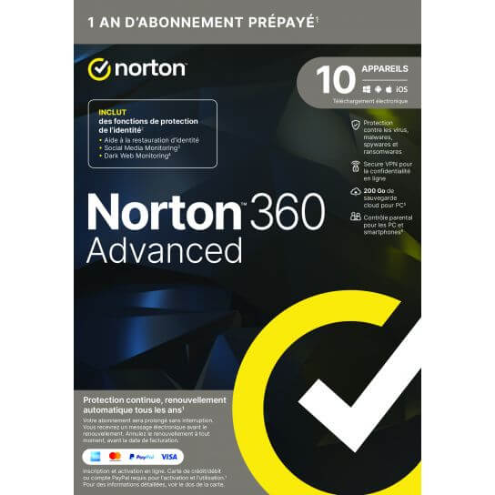 Norton 360 Advanced 2024 - CoffeeSoft.fr