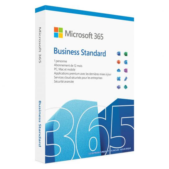 Microsoft 365 Business Standard - Version boîte (KLQ-00666) Microsoft 365 Business Standard - Version boîte (KLQ-00666)