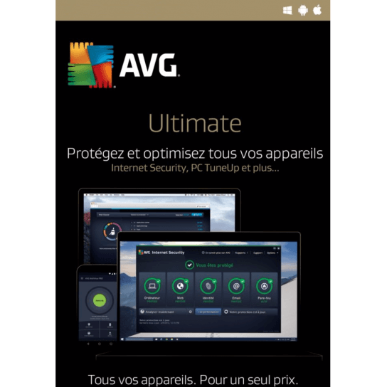 AVG ULTIMATE 2024 (APPAREILS ILLIMITÉ)