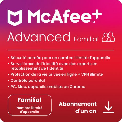 McAfee+ Advanced Family 2025 