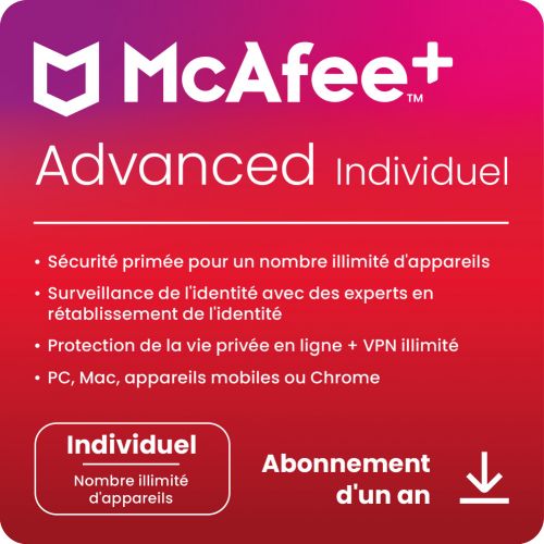 McAfee+ Advanced Individual 2025 