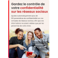 McAfee+ Premium Family 2025 - Contrôle des réseaux sociaux