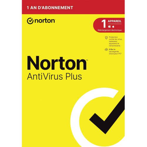 Norton Antivirus Plus 2025 - 1 Appareil 1 An 