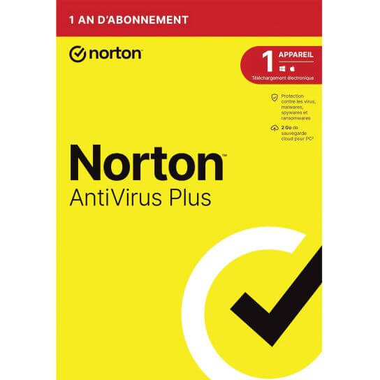 Norton Antivirus Plus 2025 - 1 Appareil 1 An 