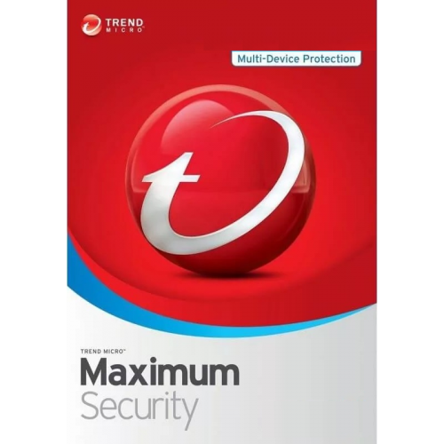 Trend Micro Maximum Security 11 | 2025 | 1 An | 3 Postes