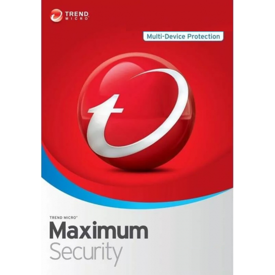 Trend Micro Maximum Security 11 | 2025 | 1 An | 3 Postes