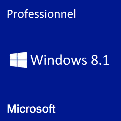 Windows 8.1 Professionnel (32/64 Bits)