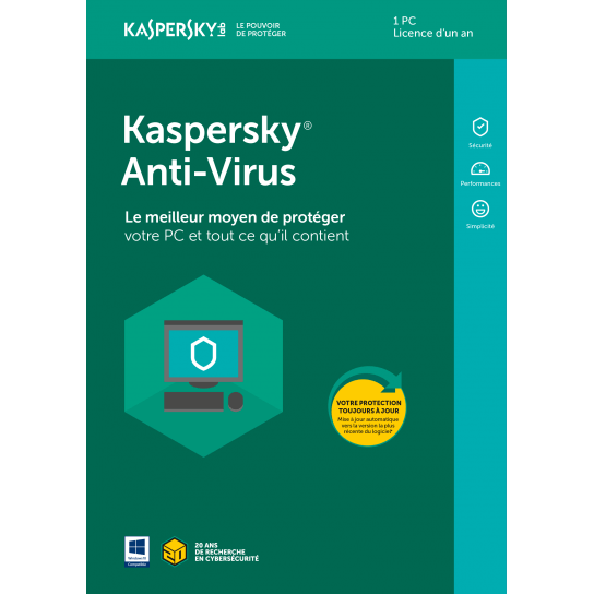 Kaspersky Internet Security 2020 OEM - 1 Poste