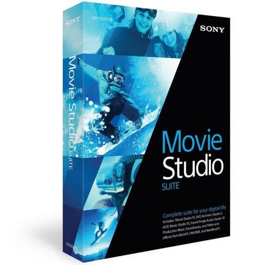 Sony Movie Studio 13 Suite Sony Movie Studio 13 Suite