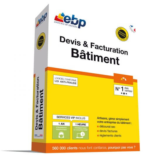 EBP Devis & Facturation Bâtiment OL 2018 + Services VIP EBP Devis & Facturation Bâtiment OL 2018 + Services VIP