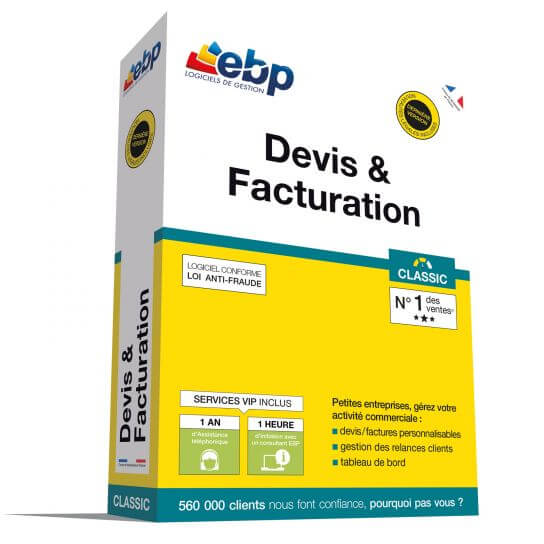 EBP Devis et Facturation Classic 2018 + Services VIP EBP Devis et Facturation Classic 2018 + Services VIP