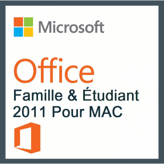 Microsoft Pack Office Famille et Etudiant 2011 Pour MAC Microsoft Pack Office Famille et Etudiant 2011 Pour MAC